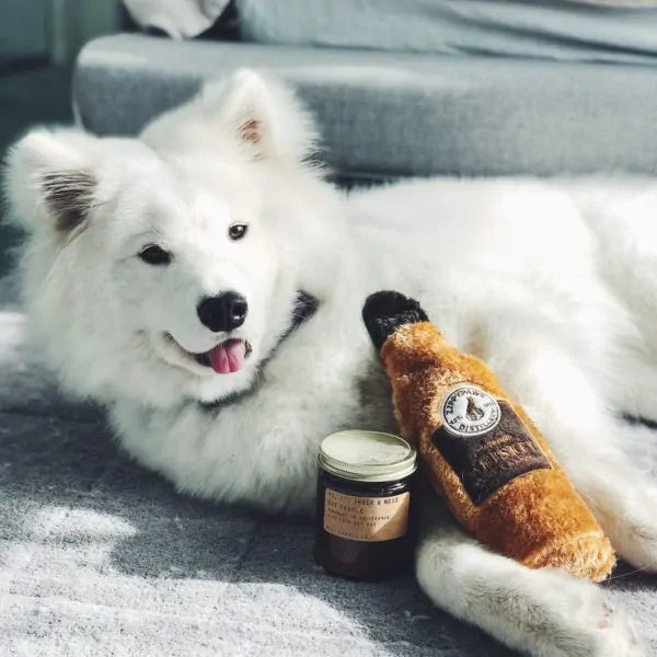 Happy Hour Crusherz Whiskey Dog Toy, With Dog - Trendy Dog Boutique