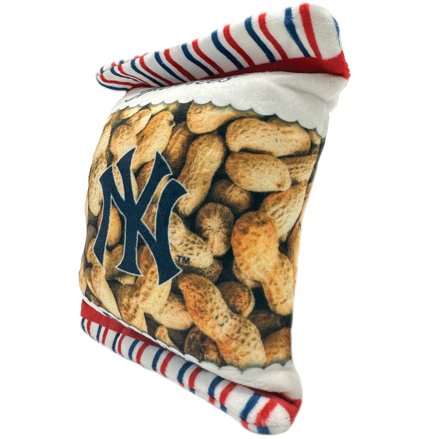 New York Yankees Peanut Bag Toy - Trendy Dog Boutique