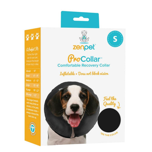 ZenCollar Inflatable Recovery Dog Collar, Front Packaging - Trendy Dog Boutique