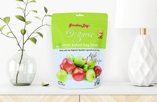 Organic Apple Dog Treats - Trendy Dog Boutique