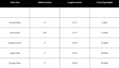 Gingham Whales Dog Collar, Size Chart - Trendy Dog Boutique