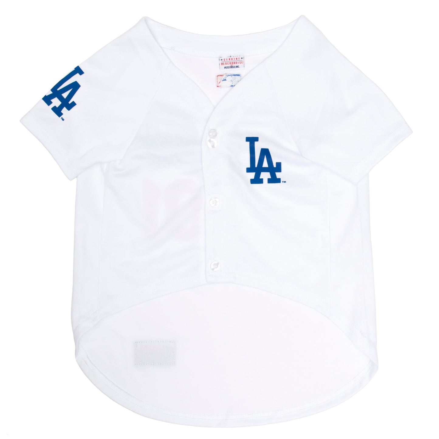 Los Angeles Dodgers Dog Jersey, Front View - Trendy Dog Boutique