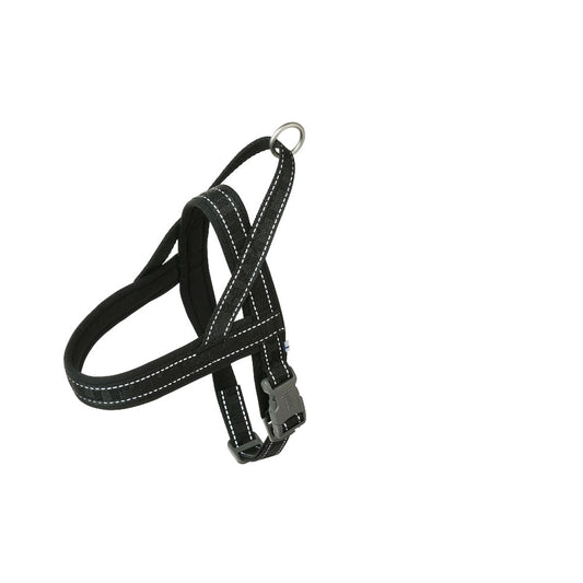Hurtta Casual ECO Padded Dog Harness, Black - Trendy Dog Boutique