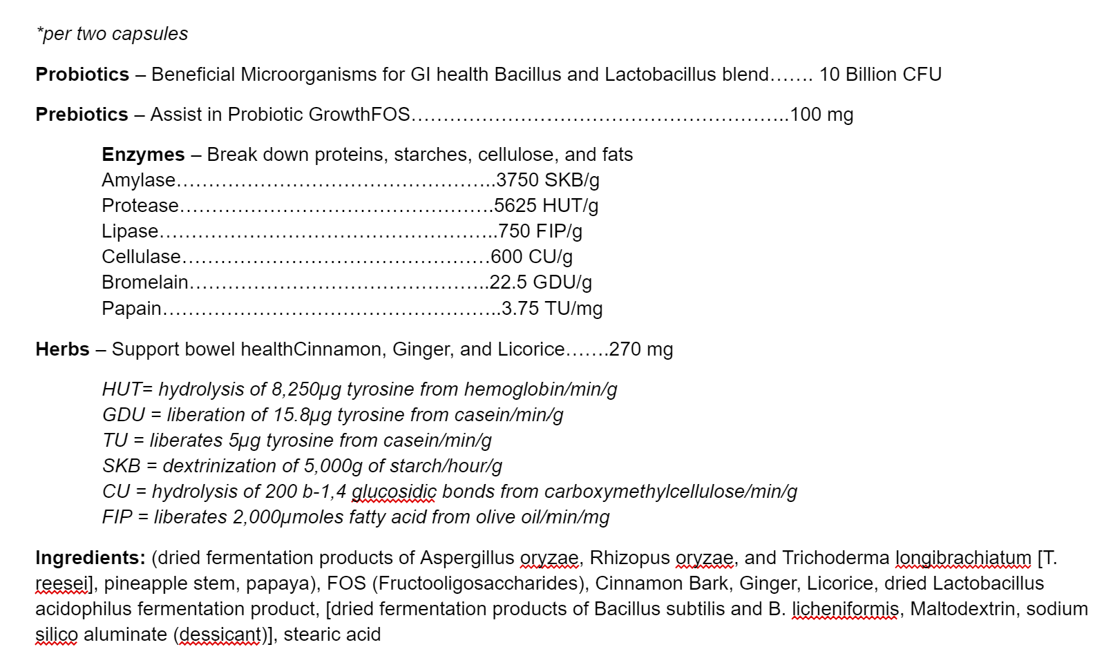 Microflora Plus: Dog Digestive Support, instructions - Trendy Dog Boutique