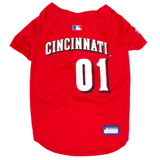 Cincinnati Reds MLB Jersey - Trendy Dog Boutique