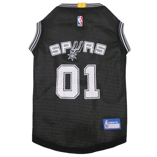 San Antonio Spurs Mesh Jersey - Trendy Dog Boutique