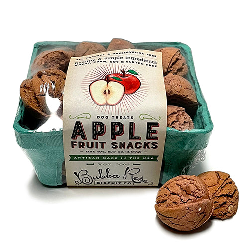 Apple Fruit Crate Box Dog Treats - Trendy Dog Boutique