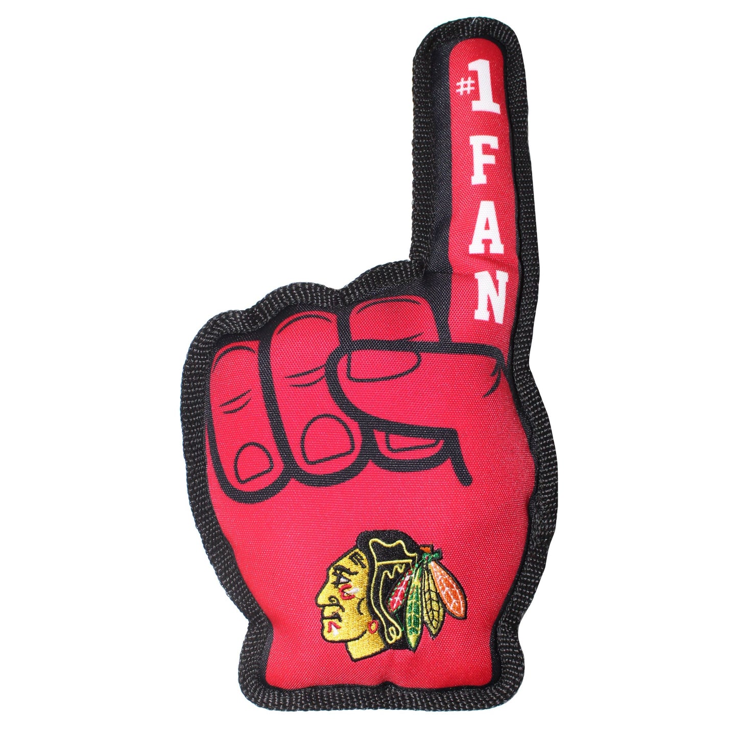 Chicago Blackhawks FAN Toy - Trendy Dog Boutique