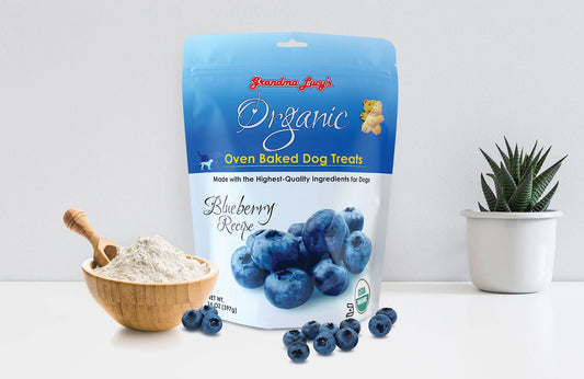 Organic Blueberry Dog Treats - Trendy Dog Boutique