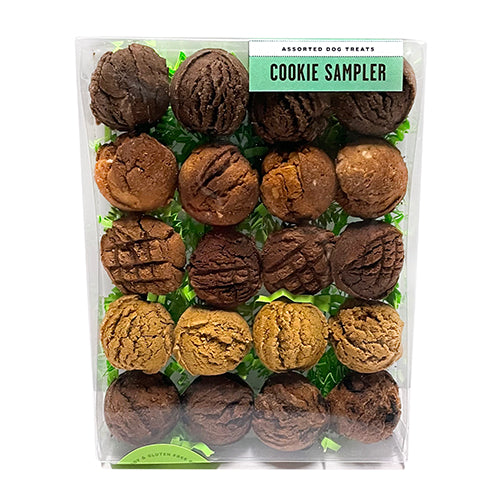 Cookie Sampler Dog Treat Box - Trendy Dog Boutique