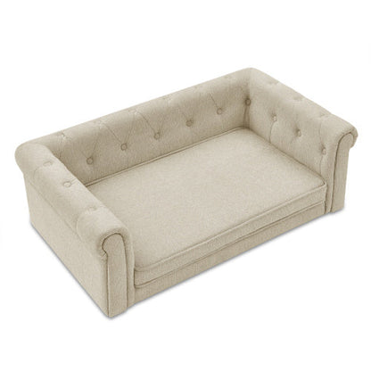 Elegant Rectangular Pet Bed For Medium And Large Dogs - Trendy Dog Boutique
