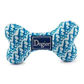 Dogior Designer Plush Dog Toy, Front View - Trendy Dog Boutique