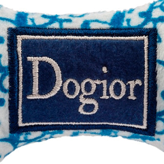 Dogior Designer Plush Dog Toy, Logo - Trendy Dog Boutique