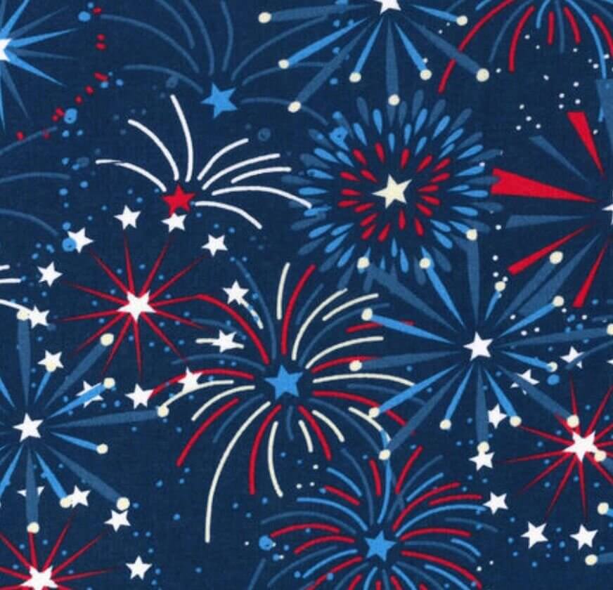 Show Your Pup’s Patriotic Side with This Fireworks Dog Bandana - Trendy Dog Boutique
