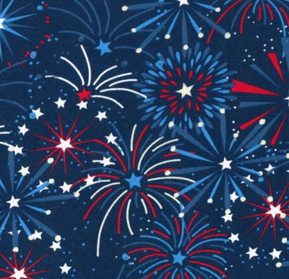 Show Your Pup’s Patriotic Side with This Fireworks Dog Bandana - Trendy Dog Boutique