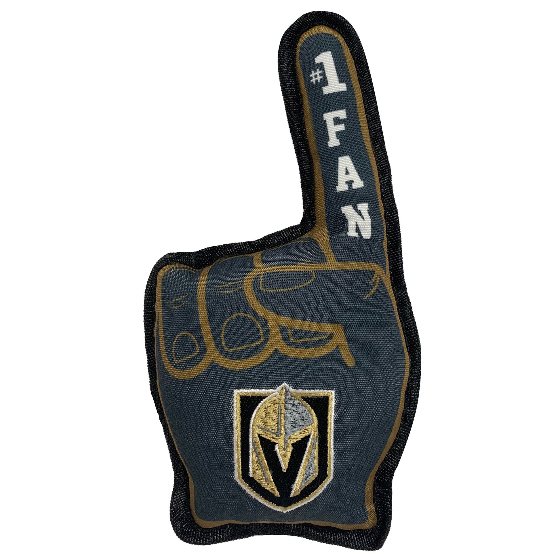 Las Vegas Golden Knights #1 Fan Dog Toy - Trendy Dog Boutique