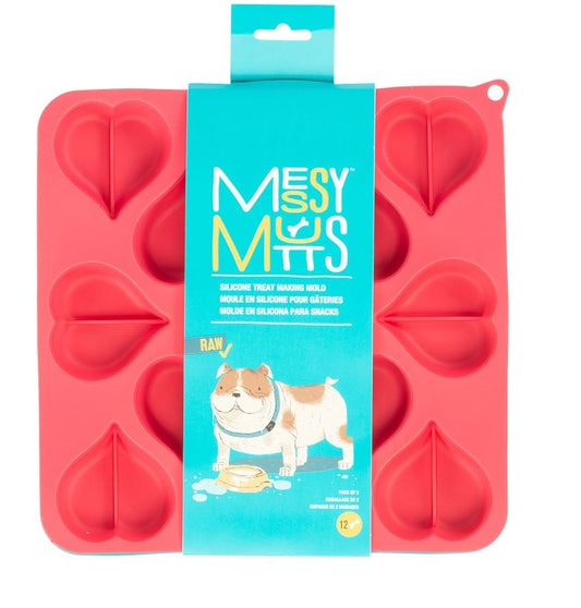 Heart-Shaped Silicone Dog Treat Mold - Trendy Dog Boutique