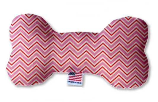 Pink Chevron Valentine Bone - Trendy Dog Boutique