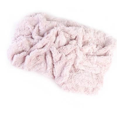 Premium Pink Nesting Dog Bed, Top View - Trendy Dog Boutique