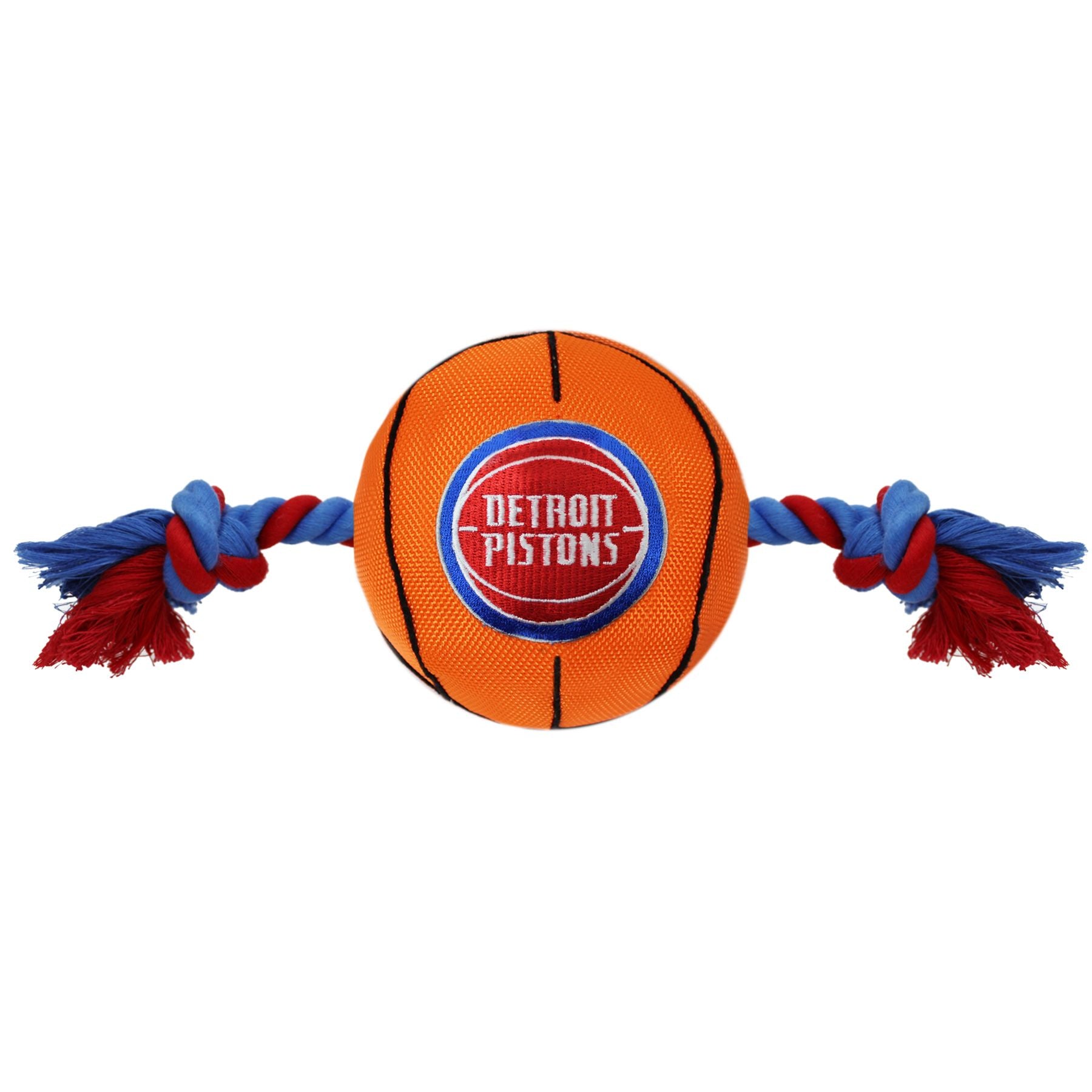 Detroit Pistons Basketball Rope Dog Toy - Trendy Dog Boutique