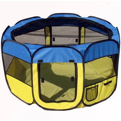 Lightweight Collapsible Travel Dog Play Pen - Trendy Dog Boutique