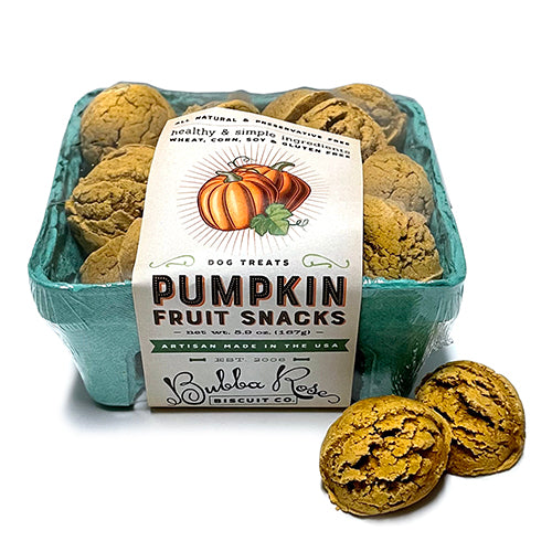 Pumpkin Fruit Crate Box Dog Treats - Trendy Dog Boutique