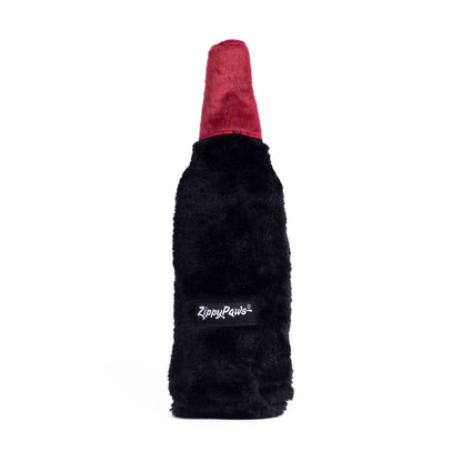 Happy Hour Crusherz Red Wine Dog Toy, Back View - Trendy Dog Boutique