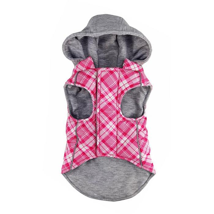 Flannel Weekender Dog Sweatshirt Hoodie - Trendy Dog Boutique