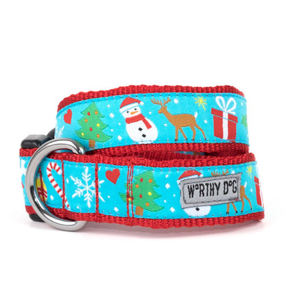 Winter Wonderland Collar & Lead - Trendy Dog Boutique